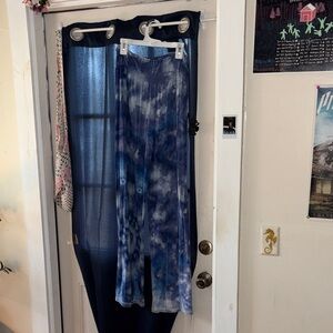 Blue Tie-Dye pants